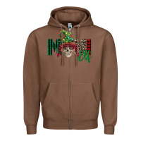 Chestnut girl mini elf skull Zipper Hoodie - FaDigitalArtStudio