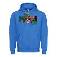 True Royal girl mini elf skull Zipper Hoodie - FaDigitalArtStudio