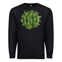 Black cactus Premium Sweatshirt - BarkalooDesign