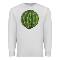 Dove Grey cactus Premium Sweatshirt - BarkalooDesign