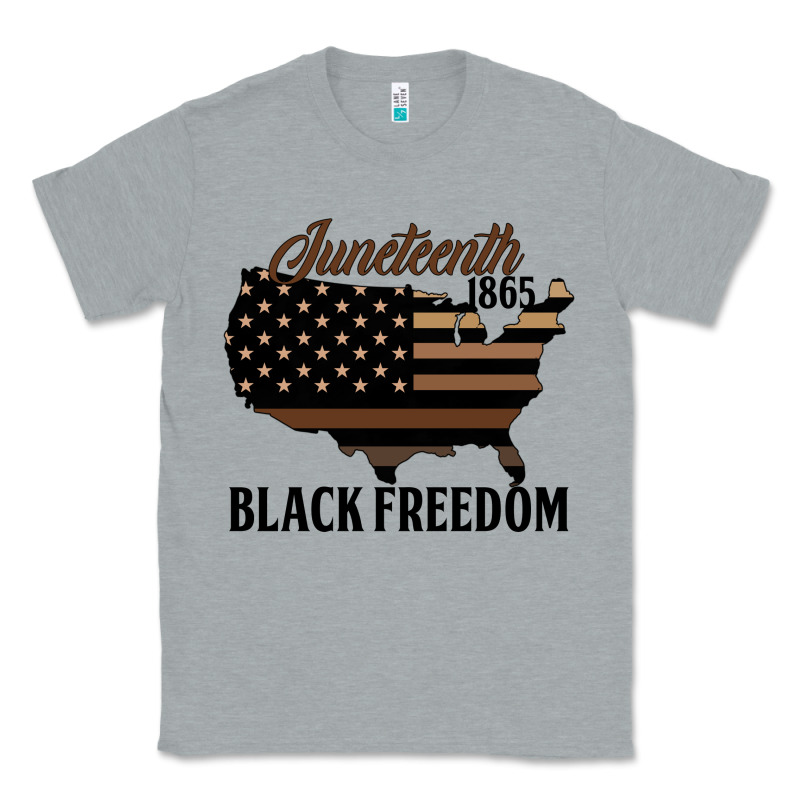 Juneteenth 1865 Black Freedom Classic Tee by HRA Design Shop | Teevron
