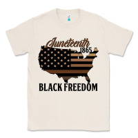 Natural juneteenth 1865 black freedom Classic Tee - HRA Design Shop