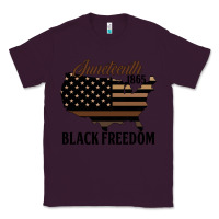 Plum juneteenth 1865 black freedom Classic Tee - HRA Design Shop