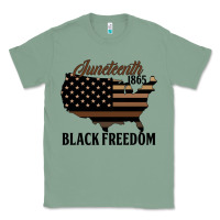 Sage juneteenth 1865 black freedom Classic Tee - HRA Design Shop