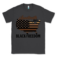 Smoke juneteenth 1865 black freedom Classic Tee - HRA Design Shop