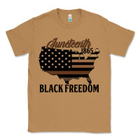 Toasted Coconut juneteenth 1865 black freedom Classic Tee - HRA Design Shop