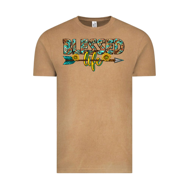 Blessed Life Western Vintage Tee by texasbilliewilder | Teevron