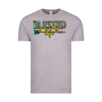 Vintage Zinc blessed life western Vintage Tee - texasbilliewilder