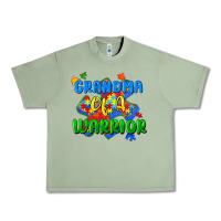 Oil Green grandma of a warrior Urban Heavy Tee - Zillion Design Studio