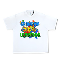 White grandma of a warrior Urban Heavy Tee - Zillion Design Studio
