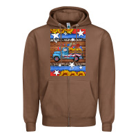 Chestnut american truck air freshener Zipper Hoodie - HRA Design Shop