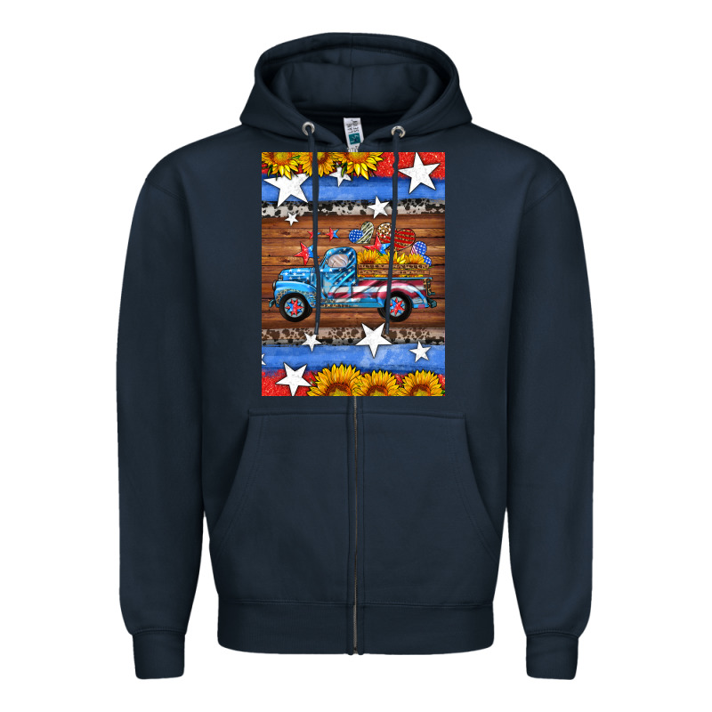 American Truck Air Freshener Zipper Hoodie by HRA Design Shop | Teevron