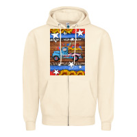 Sandshell american truck air freshener Zipper Hoodie - HRA Design Shop