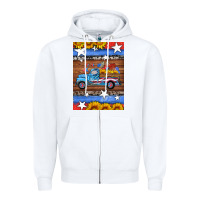 White american truck air freshener Zipper Hoodie - HRA Design Shop