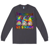Smoke love gnomes no bounds Long Sleeve Tee - Zillion Design Studio