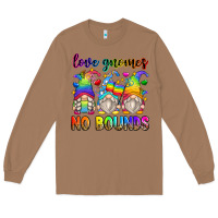 Toasted Coconut love gnomes no bounds Long Sleeve Tee - Zillion Design Studio