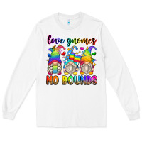 White love gnomes no bounds Long Sleeve Tee - Zillion Design Studio