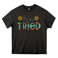 Asphalt mama tried Heavy Core Tee - CowhideDigitalArt