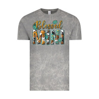Cloud Rock blessed mini with leopard and aztec Vintage Tee - texasbilliewilder