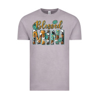 Vintage Zinc blessed mini with leopard and aztec Vintage Tee - texasbilliewilder