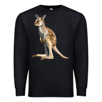 Black baby kangaroo Premium Sweatshirt - LillyAllenDesigns