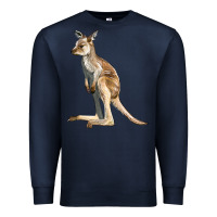 Navy baby kangaroo Premium Sweatshirt - LillyAllenDesigns