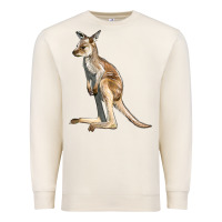 Sandshell baby kangaroo Premium Sweatshirt - LillyAllenDesigns