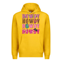 Lemon pink howdy howdy howdy Premium Hoodie - NancyCooperArtShop