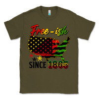 Army Green free ish since 1865 Classic Tee - HRA Design Shop