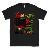 Black free ish since 1865 Classic Tee - HRA Design Shop