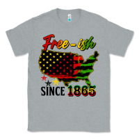 Heather Grey free ish since 1865 Classic Tee - HRA Design Shop