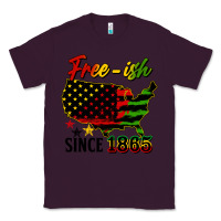 Plum free ish since 1865 Classic Tee - HRA Design Shop