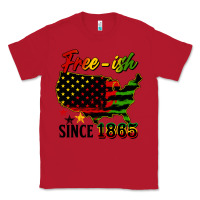 Red free ish since 1865 Classic Tee - HRA Design Shop