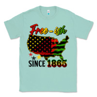 Seafoam free ish since 1865 Classic Tee - HRA Design Shop