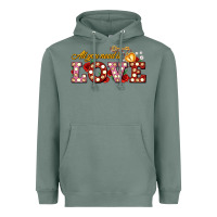 Sage all you need is love Heavyweight Hoodie - AdoDesignShop