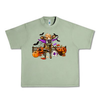 Oil Green Heifer cow halloween Urban Heavy Tee - RanaPortraitStore