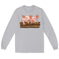Moon Dust barn pigs Long Sleeve Tee - RanaPortraitStore