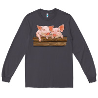 Smoke barn pigs Long Sleeve Tee - RanaPortraitStore