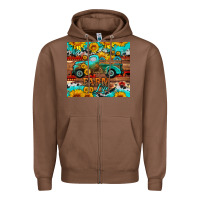 Chestnut western farm life truck sunflowers  mousepad Zipper Hoodie - HRA Design Shop