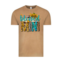 Vintage Camel blessed mini with sunflowers Vintage Tee - texasbilliewilder