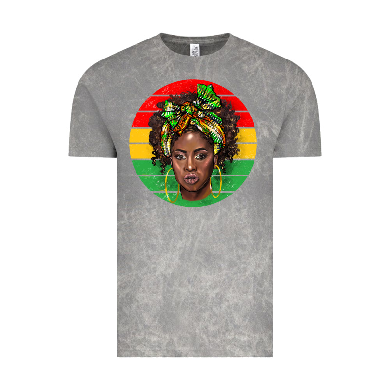 Black Women Vintage Tee by BarkalooDesign | Teevron