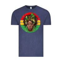 Vintage Denim black women Vintage Tee - BarkalooDesign