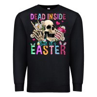 Black dead inside but it's easter Premium Sweatshirt - Jasminsmagicworld