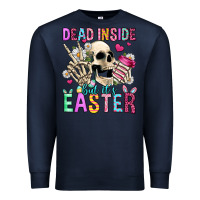 Navy dead inside but it's easter Premium Sweatshirt - Jasminsmagicworld