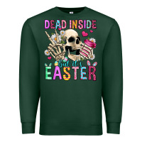 Sports Green dead inside but it's easter Premium Sweatshirt - Jasminsmagicworld