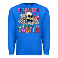 True Royal dead inside but it's easter Premium Sweatshirt - Jasminsmagicworld