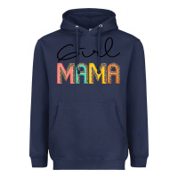 Navy Girl mama Heavyweight Hoodie - JahusDesignShop