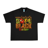 Black unapologetically dope black teacher juneteenth Urban Heavy Tee - texasbilliewilder