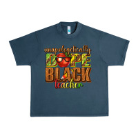 Midnight Navy unapologetically dope black teacher juneteenth Urban Heavy Tee - texasbilliewilder