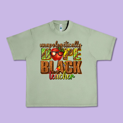 Urban Heavy Tee unapologetically dope black teacher juneteenth